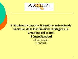 &ldquo;POAT SALUTE &ndash; Regione Campania Linea 3&rdquo;