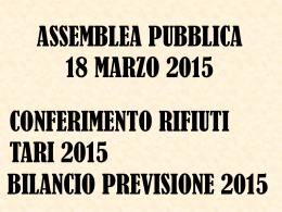Assemblea pubblica del 18-03-2015