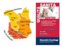 Degenza attesa - Azienda USL 3 Pistoia