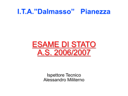 ITA”Dalmasso” Pianezza ESAME DI STATO AS 2006/2007