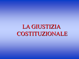 corte costituzionale