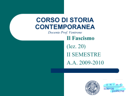 Il Fascismo