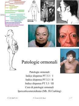 Patologie ormonali, endocrine - Enciclopedia di medicina popolare