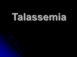 Talassemia