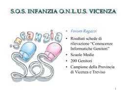 Conoscenze informatiche genitori