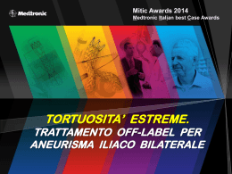 Mitic Award 2012 Medtronic Italian besT Case Award