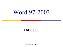 Tabella