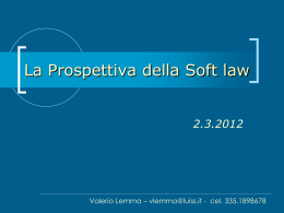 Lezione 3 marzo 2012 &ndash; Lemma