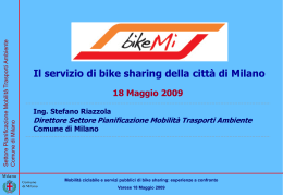 BikeMi. Il caso di Milano - STEFANO RIAZZOLA