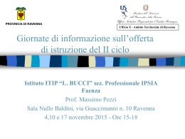 Istituto Tecnico Professionale Bucci - Faenza