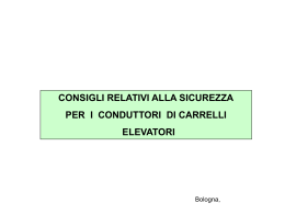 Sicurezza Carrelli Elevatori