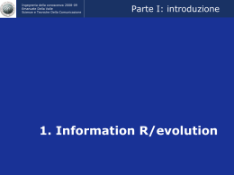 Information R/evolution