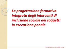 Corso Speciale A &ndash; sede di Prato Unit&agrave; didattica n. 2 Le