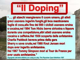 Doping - Fondazione Italiana per lo Studio del Fegato