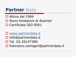 Partnerdata - Unione del Commercio di Milano