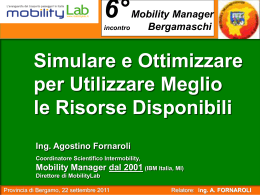 Diapositiva 1 - Provincia di Bergamo