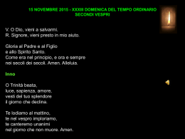 secondi vespri - Atma-o