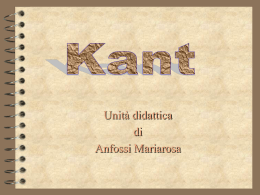 Kant - Atuttascuola