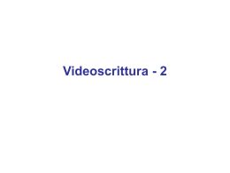 Videoscrittura