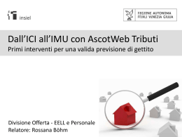 Prima attivazione IMU 2012