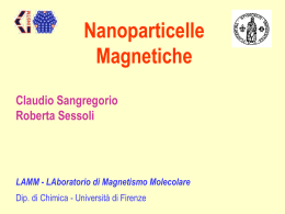 Lezione 17 - Nanoparticelle 1