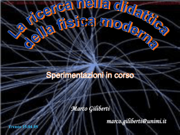 Trento 15.04.05 - Dipartimento di Fisica