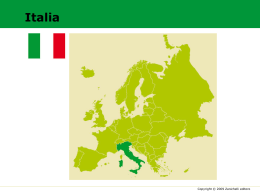 Italia - Zanichelli online per la scuola