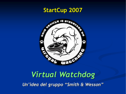 presentazione Virtual Watchdog per finale nazionale