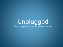 Presentazione unplugged - Istituto Comprensivo di Santo