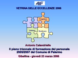 vetrina eccellenze slides calandriello