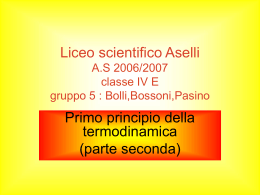 Liceo scientifico Aselli A.S 2006/2007 classe IV E gruppo 5 : Bolli