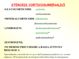 steroidi corticosurrenalici glucocorticoidi