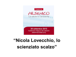 Nicola Lovecchio, lo scienziato scalzo