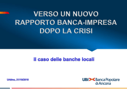 Towards a New Bank-firm Relationship After the Crisis.