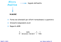 Segnale e Rumore