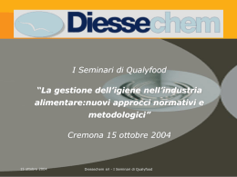 I Seminari di Qualyfood