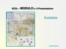 Ecosistema - Guida Computer