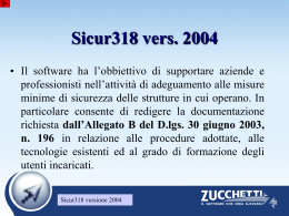 Dialogo di inserimento Archivi