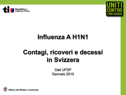 Influenza A H1N1 in Svizzera