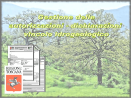 Intervento di Elisabetta Gravano - Regione Toscana