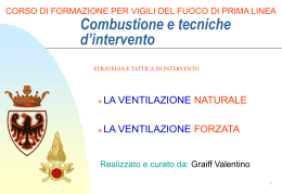 La ventilazione - Vigili del Fuoco di Bergamo