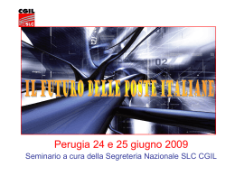 diapo - SLC CGIL Aosta