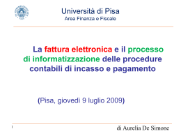 Relazione Dott.ssa Aurelia De Simone