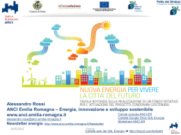 Slide Rossi - ANCI ER - Cosa serve per avviare il processo