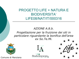 progetto life + natura e biodiversita` life08/nat/it/000316