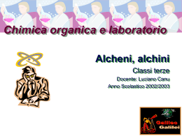 ChimicaOrganicaAlcheniAlchini