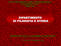 Diapositiva 1 - Liceo Leonardo da Vinci