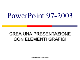 PowerPoint Lezione 4