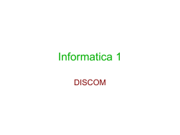 Presentazione del corso