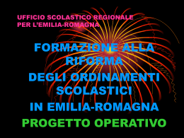 I tutor della formazione - Centro servizi amministrativi di Ferrara